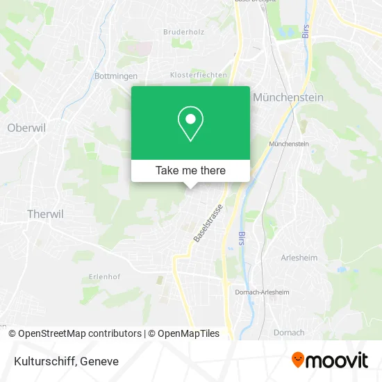 Kulturschiff map