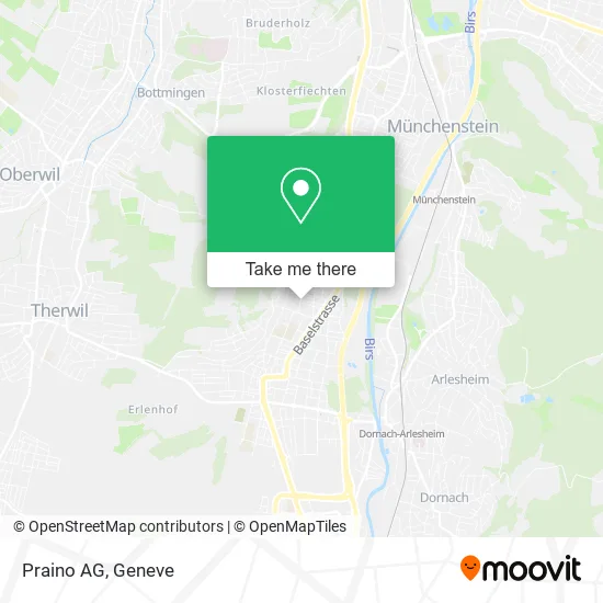 Praino AG map