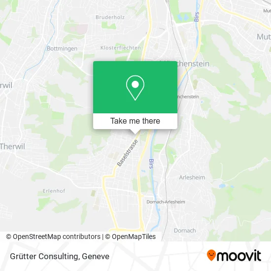 Grütter Consulting map