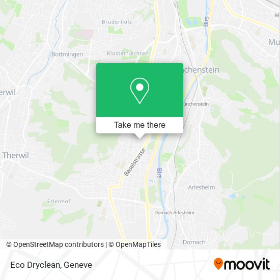 Eco Dryclean map