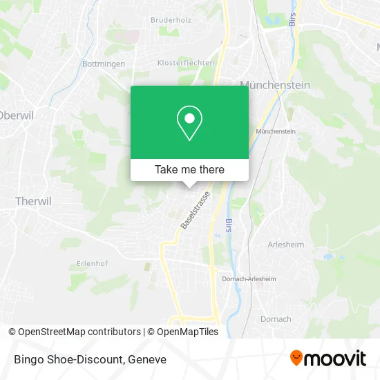 Bingo Shoe-Discount map