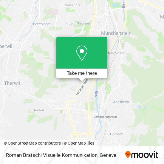 Roman Bratschi Visuelle Kommunikation map