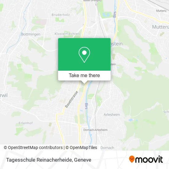 Tagesschule Reinacherheide map