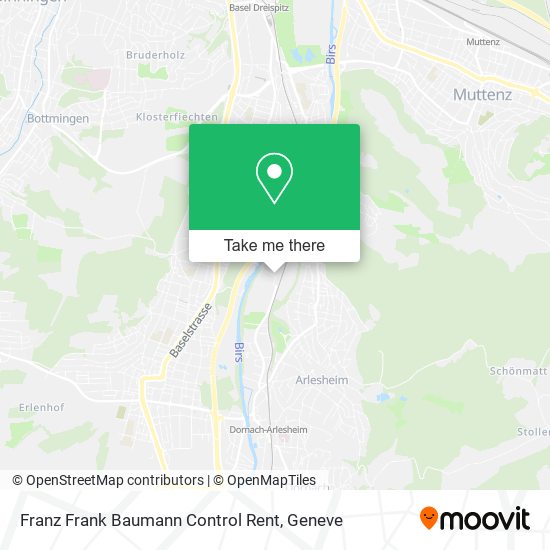 Franz Frank Baumann Control Rent map