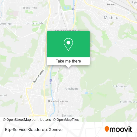 Etp-Service Klauderoti map