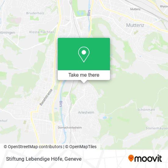 Stiftung Lebendige Höfe map