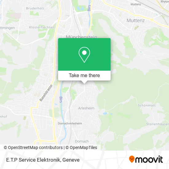 E.T.P Service Elektronik map