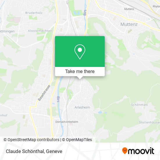 Claude Schönthal map