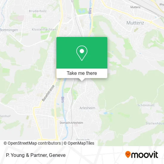P. Young & Partner map