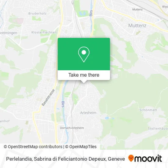 Perlelandia, Sabrina di Feliciantonio Depeux map