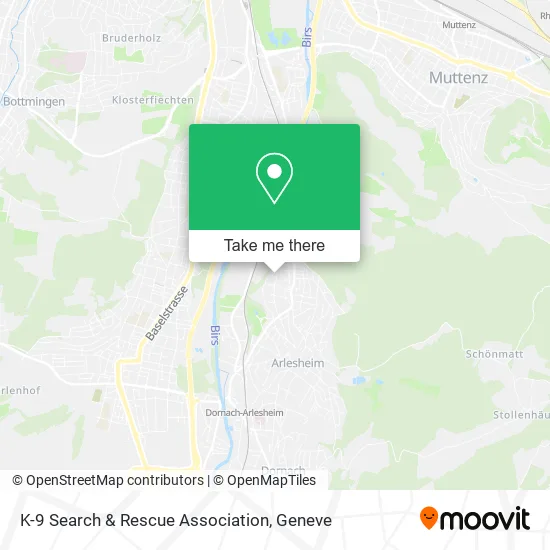 K-9 Search & Rescue Association plan