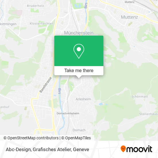Abc-Design, Grafisches Atelier map