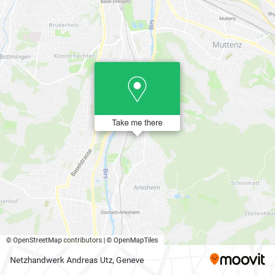 Netzhandwerk Andreas Utz map