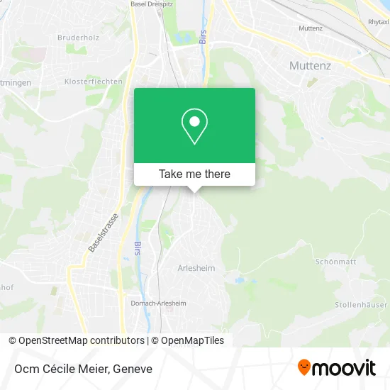 Ocm Cécile Meier map