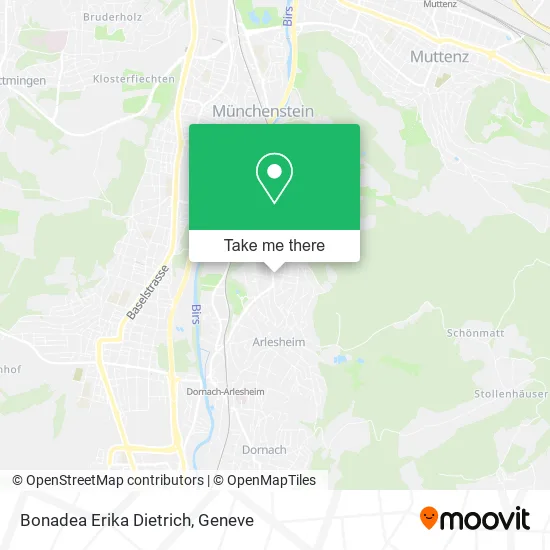 Bonadea Erika Dietrich map