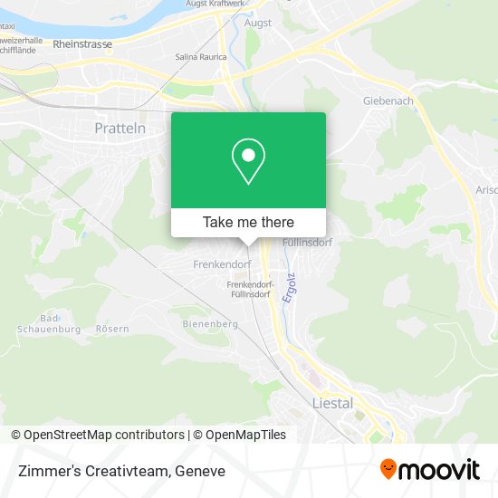 Zimmer's Creativteam map