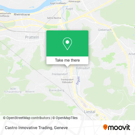 Castro Innovative Trading map