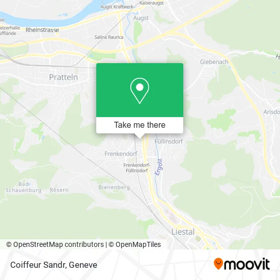 Coiffeur Sandr map