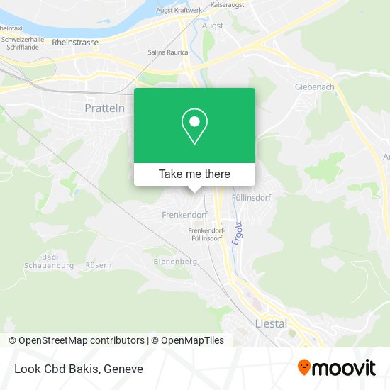 Look Cbd Bakis map