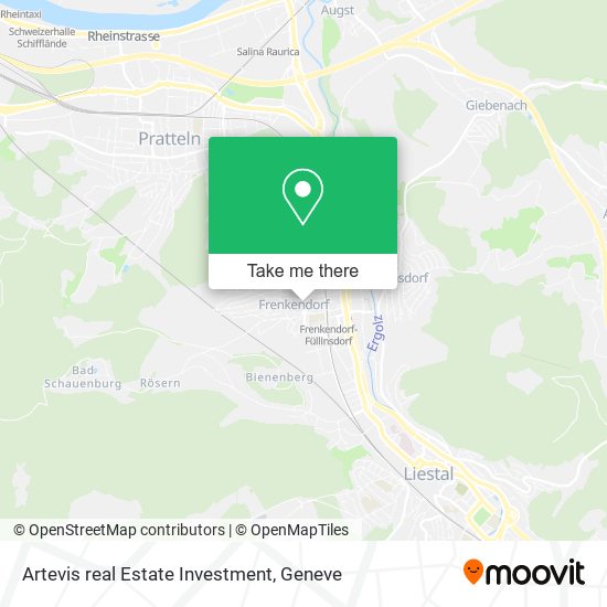 Artevis real Estate Investment map