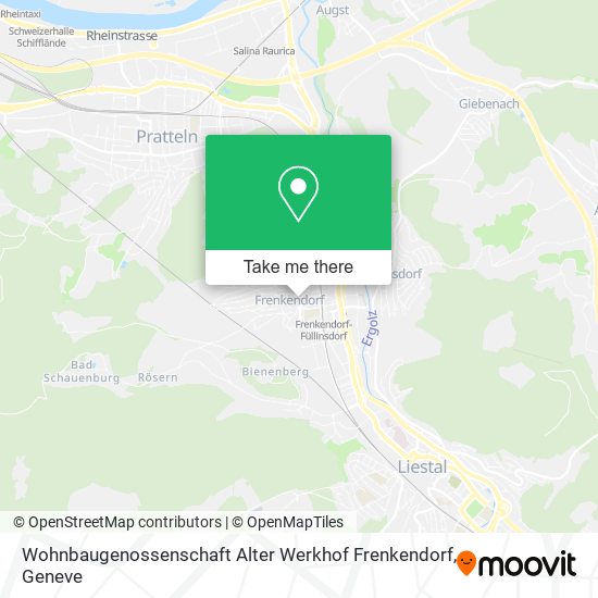 Wohnbaugenossenschaft Alter Werkhof Frenkendorf map