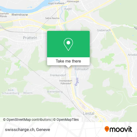 swisscharge.ch map