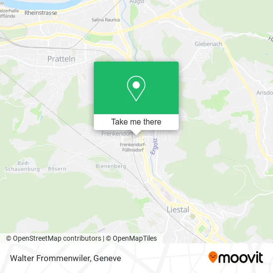 Walter Frommenwiler map