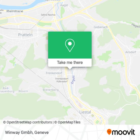 Winway Gmbh map