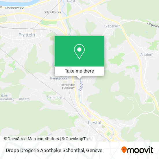 Dropa Drogerie Apotheke Schönthal map