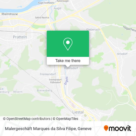Malergeschäft Marques da Silva Filipe map