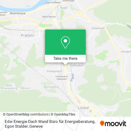Edw Energie Dach Wand Büro für Energieberatung, Egon Stalder map
