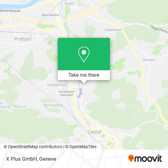 X Plus GmbH map