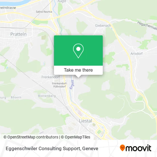 Eggenschwiler Consulting Support map
