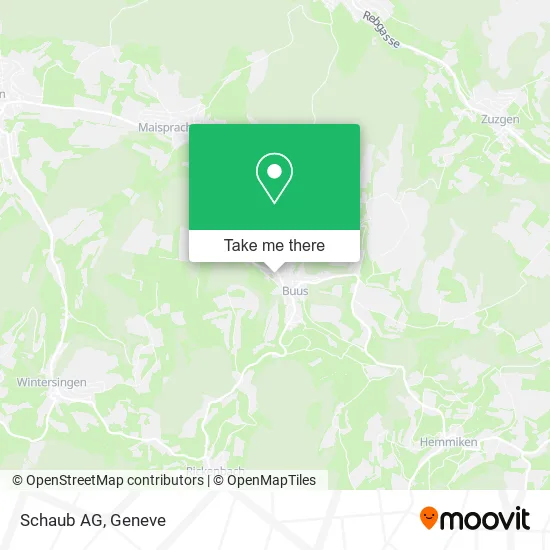 Schaub AG map