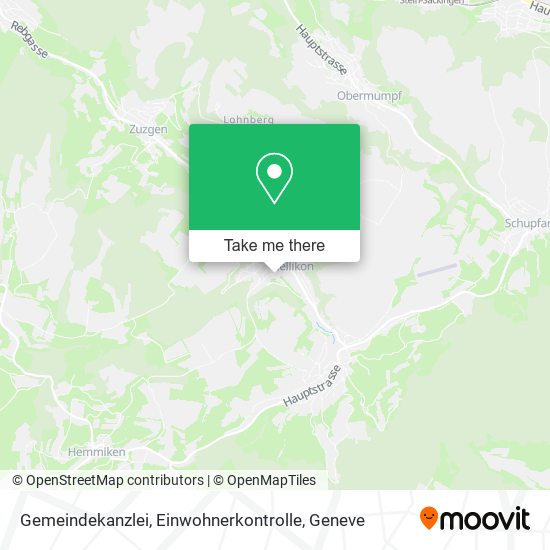 Gemeindekanzlei, Einwohnerkontrolle map