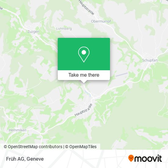 Früh AG map