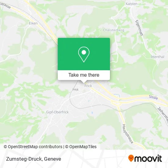 Zumsteg-Druck map