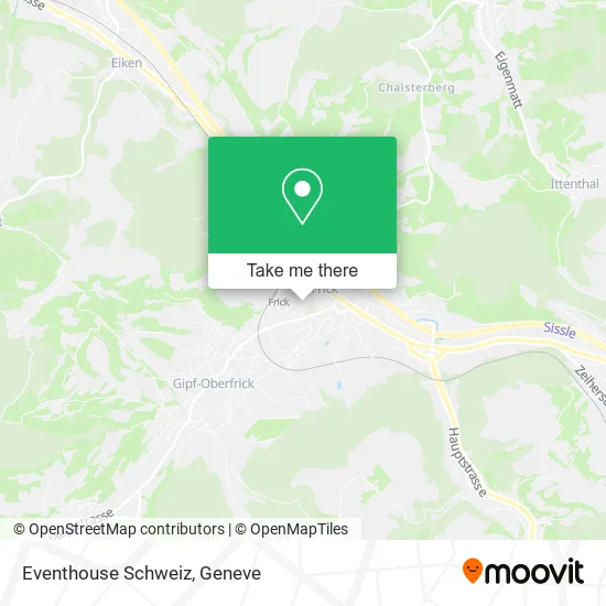 Eventhouse Schweiz map