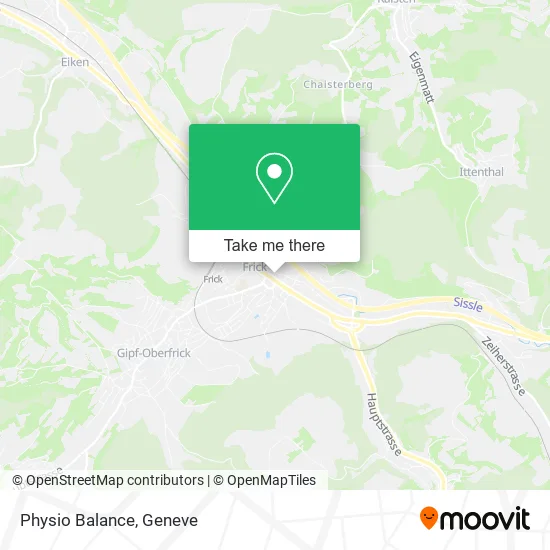 Physio Balance map