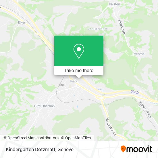 Kindergarten Dotzmatt map