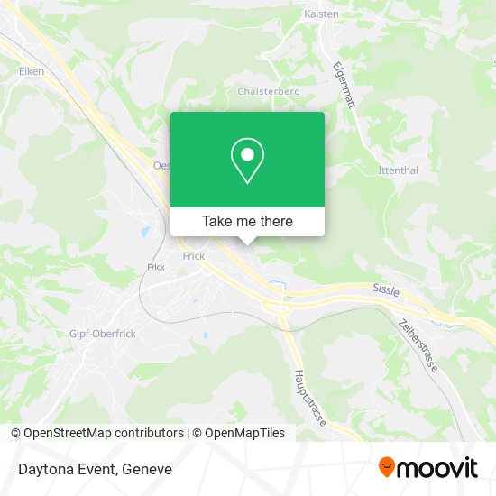 Daytona Event map