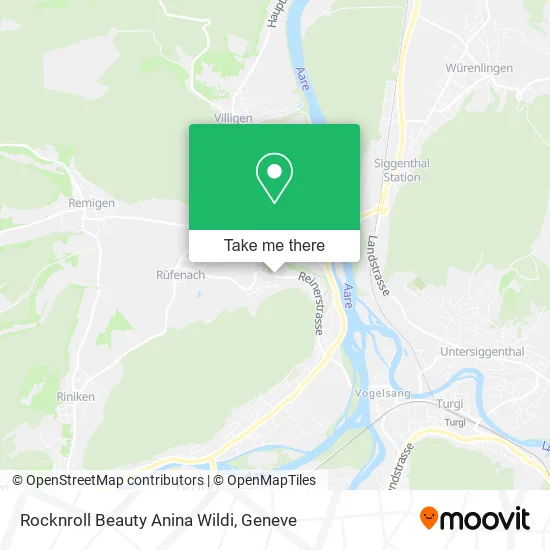 Rocknroll Beauty Anina Wildi map