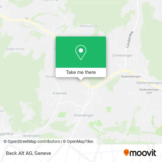 Beck Alt AG map
