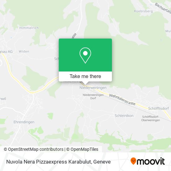 Nuvola Nera Pizzaexpress Karabulut map