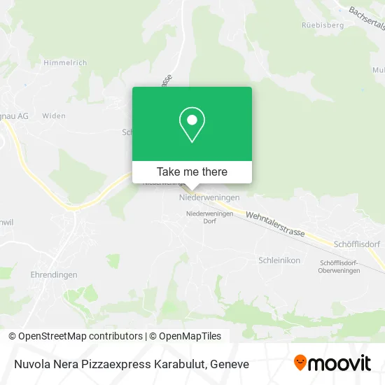 Nuvola Nera Pizzaexpress Karabulut map