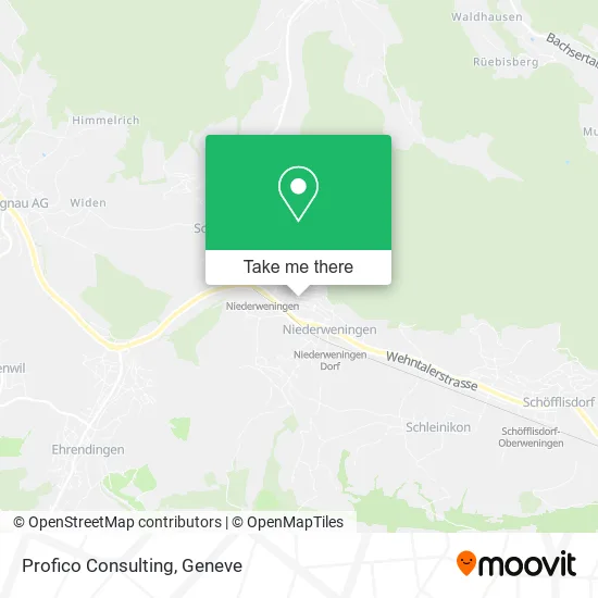 Profico Consulting map