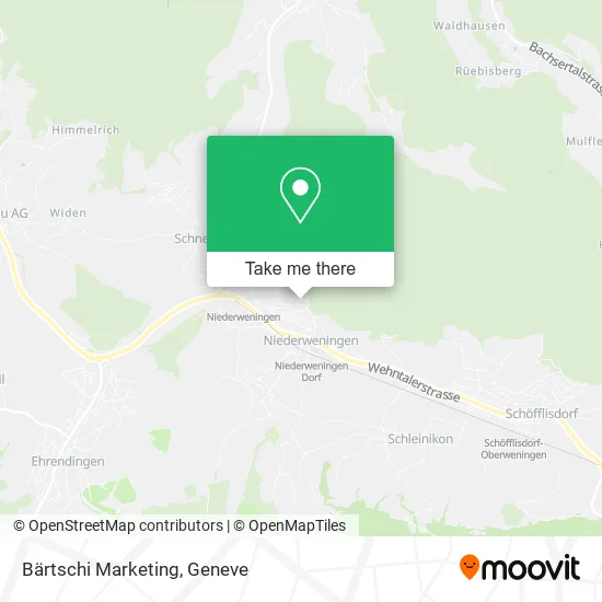 Bärtschi Marketing map