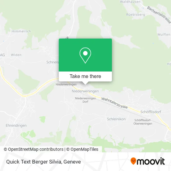 Quick Text Berger Silvia map