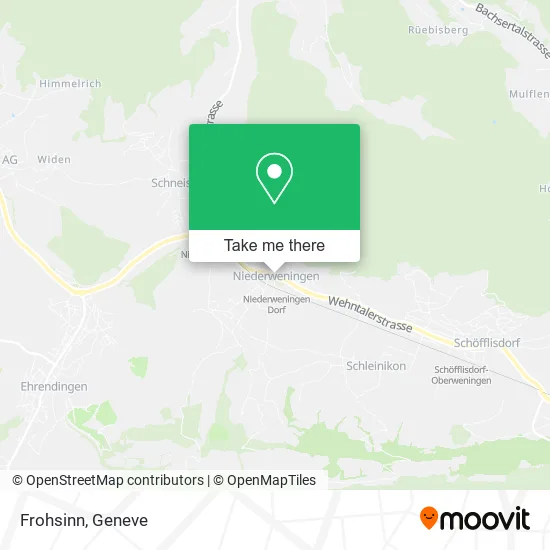 Frohsinn map