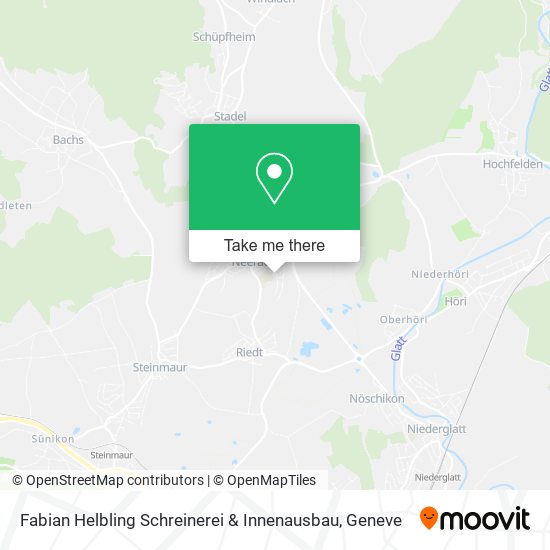 Fabian Helbling Schreinerei & Innenausbau map